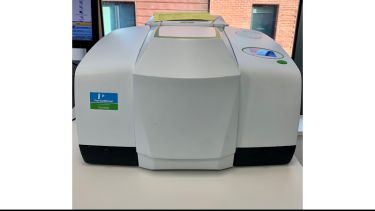 Photo of PERKIN ELMER FRONTIER FTIR in the Basic Characterisation lab