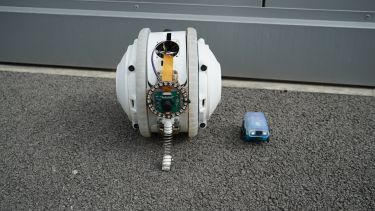 two pipebots next to eachother